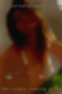 Bbw couple seeking girls fun and friendship.